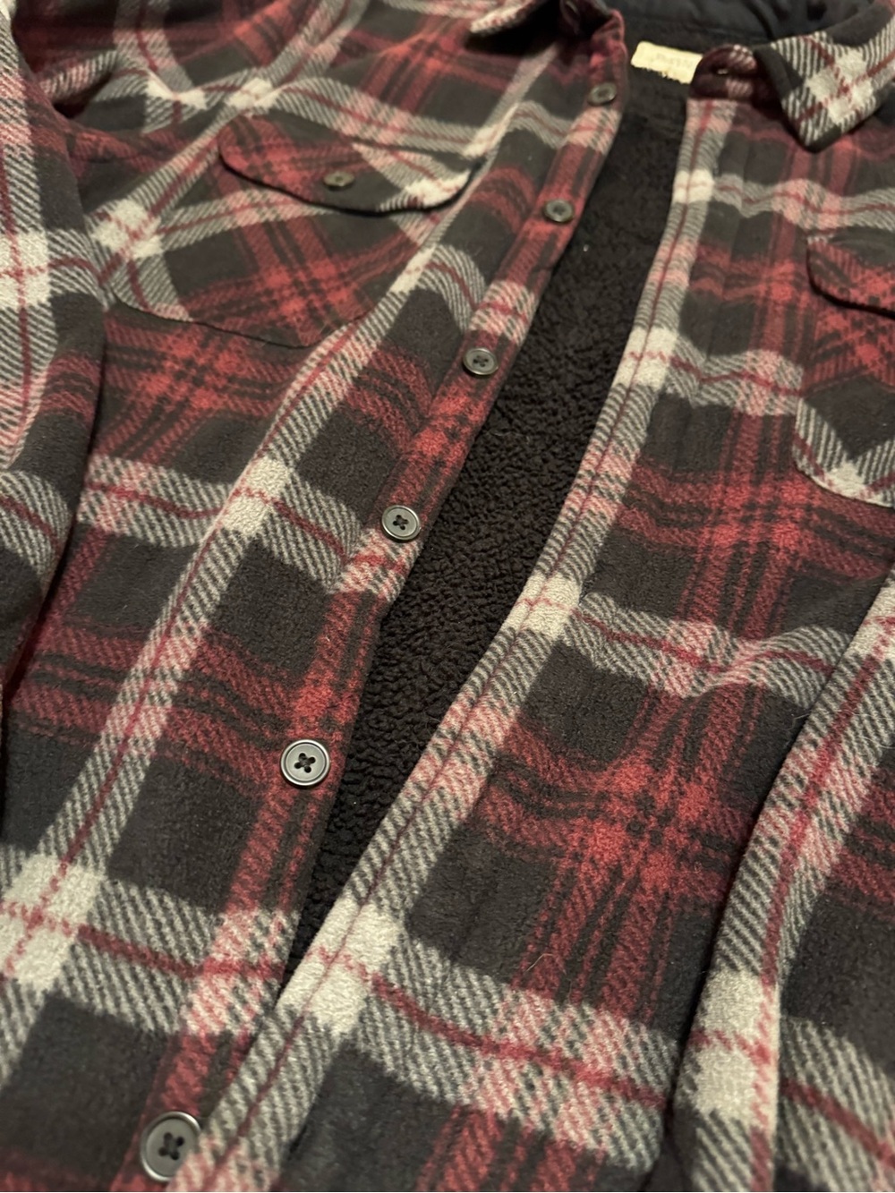 Boston Traders Black Sherpa-Lined Jacket - Picture 3 of 4